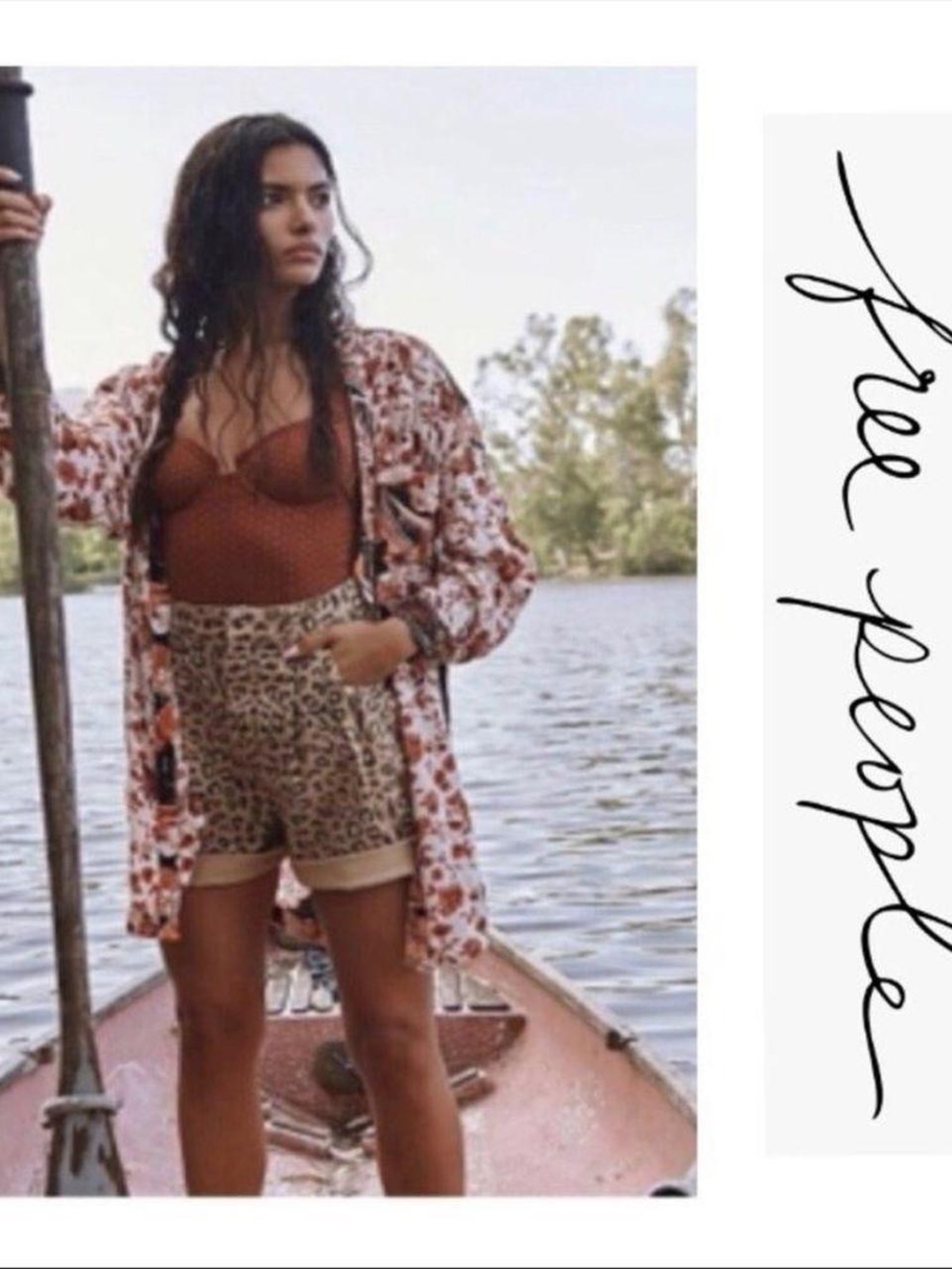 We The Free Leopard-Print Shorts Size 25